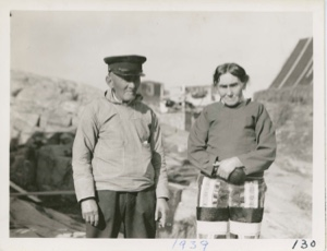 Image of Retired clergyman and wife
